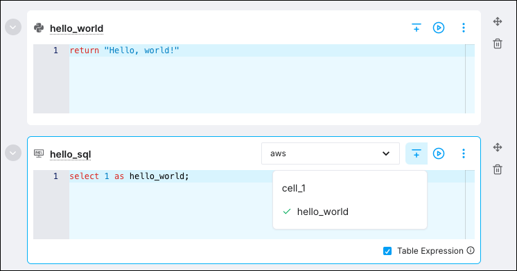 Configure a dependency